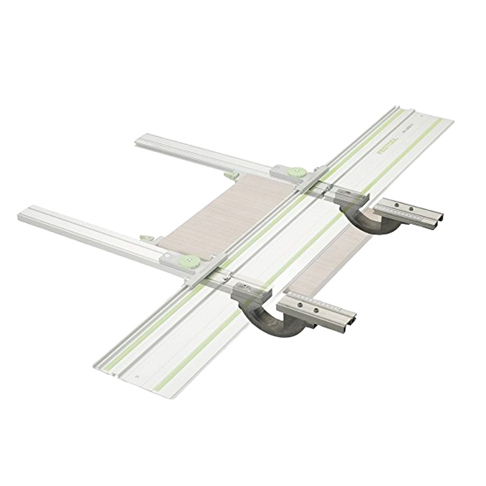 Pair of Festool parallel guide extensions in imperial units for woodworking tool accessories and home improvement projects