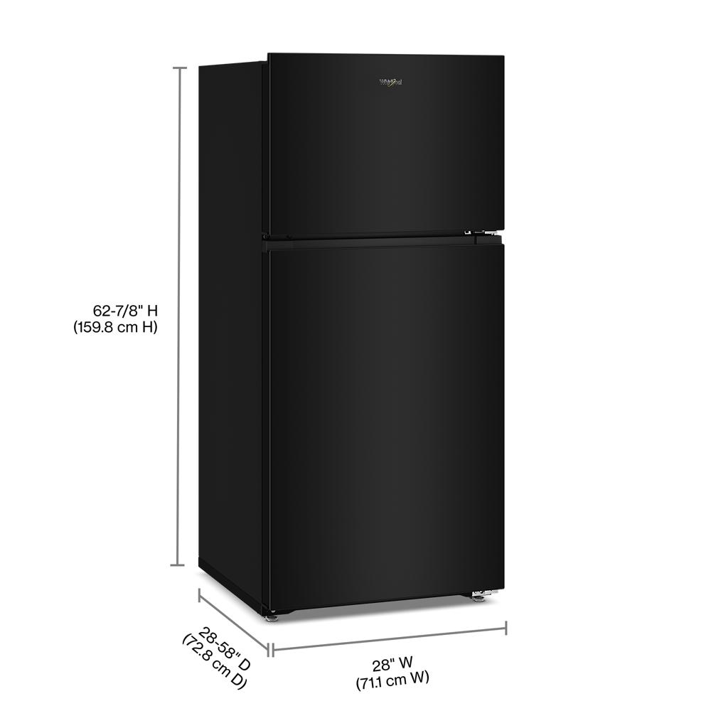 Whirlpool® 28-inch Wide Top Freezer Refrigerator with Total Coverage Cooling- 14.3 Cu. Ft.