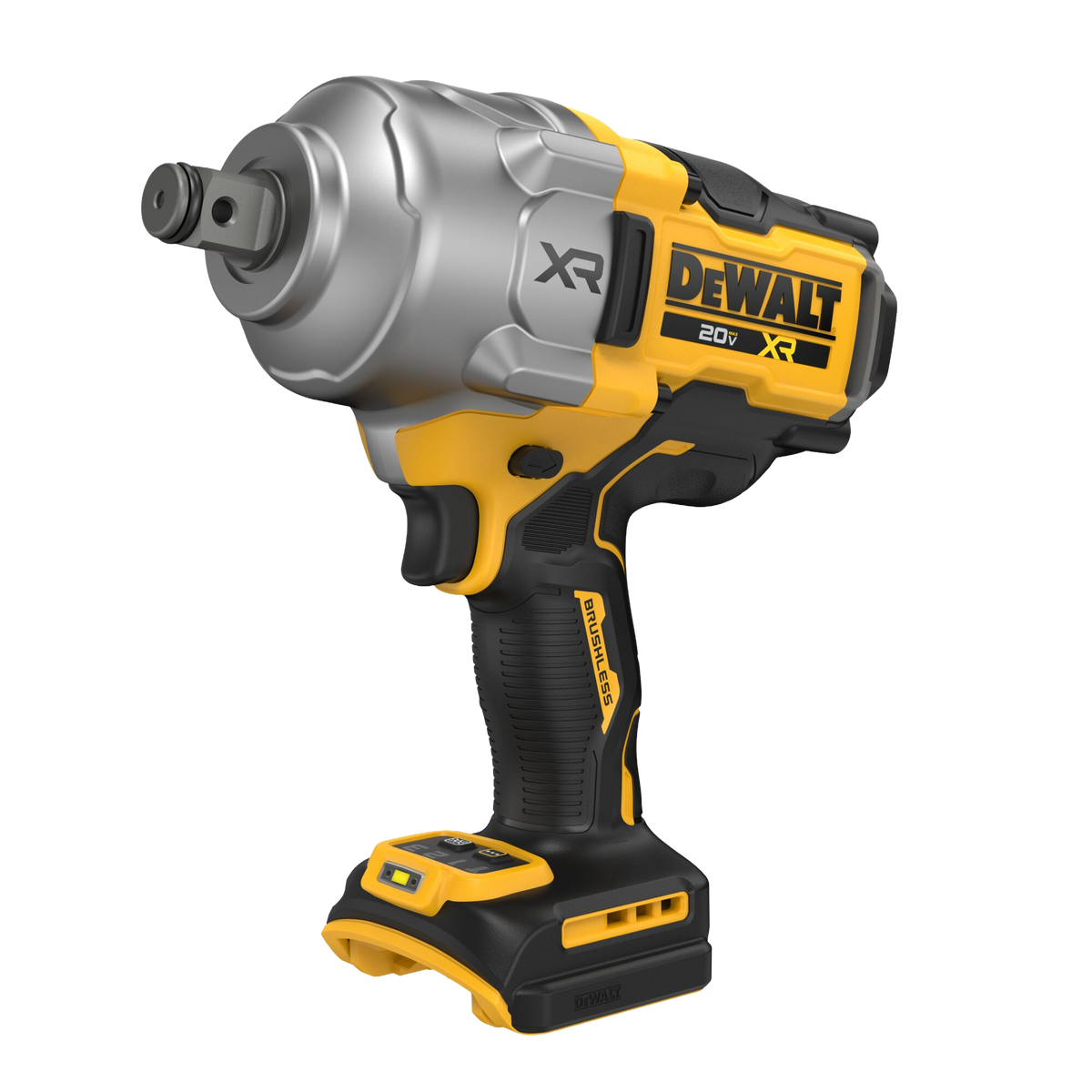 DEWALT 20V MAX* XR® Brushless Cordless 3/4" High Torque Impact Wrench w/Hog Ring Anvil (Tool Only)