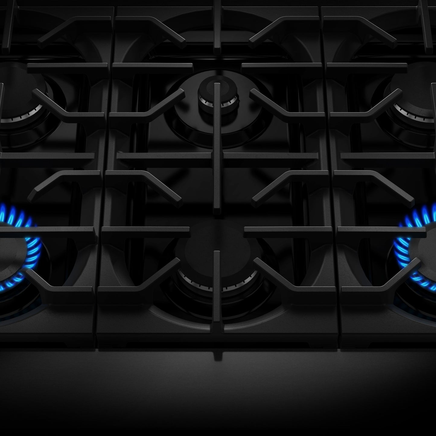 KitchenAid® 36-Inch 6 Burner Commercial-Style Gas Range with No Preheat Air Fry Mode