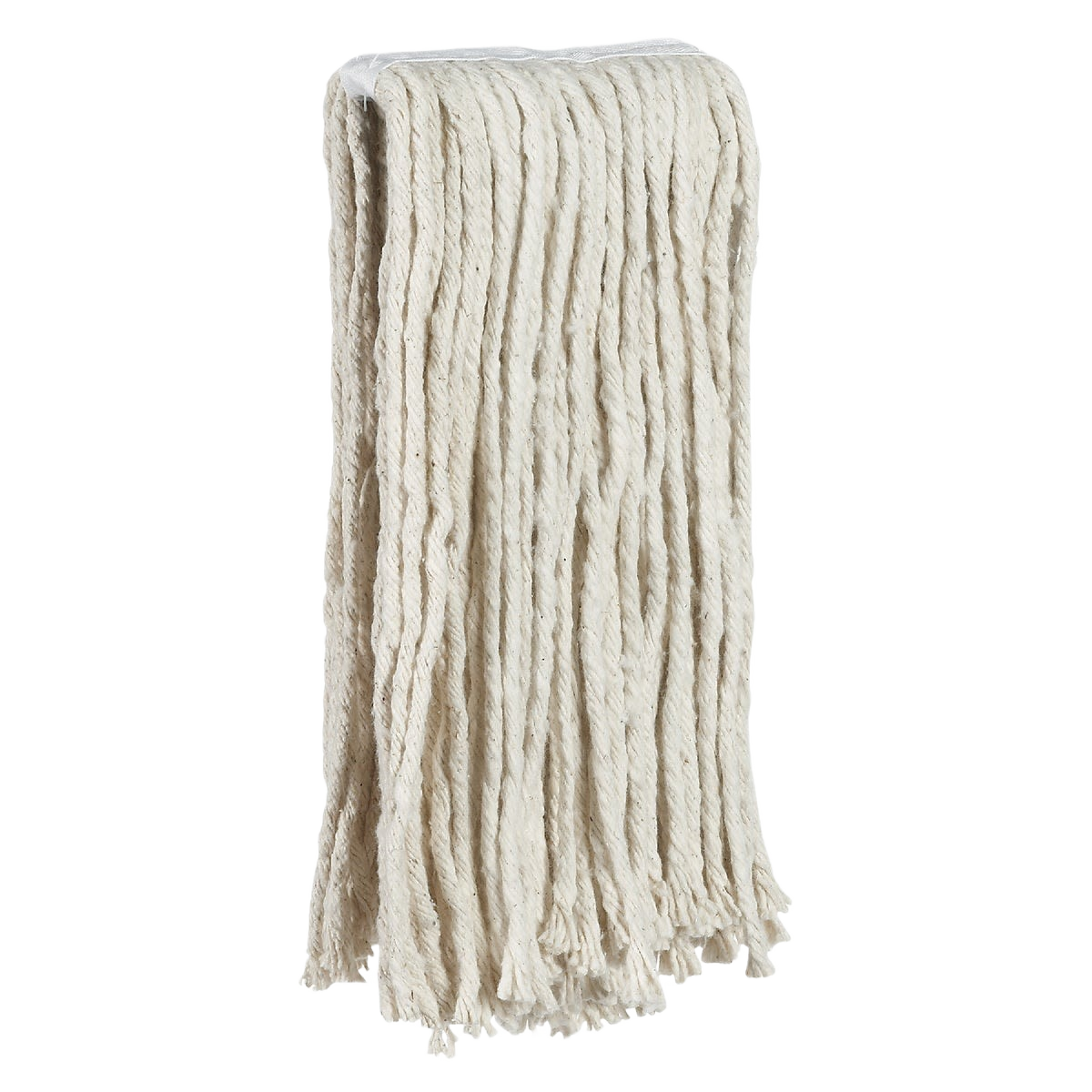 12 oz. cotton mop head made from absorbent 4-ply cotton for effective cleaning in mop buckets and cleaning tools collections