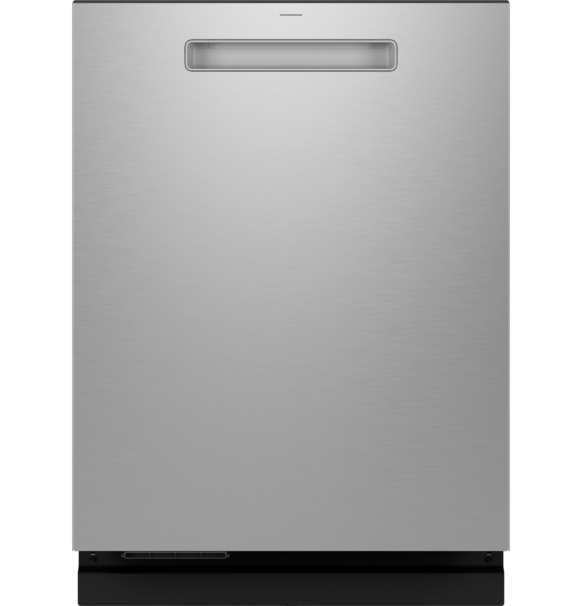 Built-in stainless-steel dishwasher with recessed handle and UltraFresh system, part of kitchen appliances collection