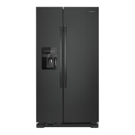 36-inch Wide Side-by-Side Refrigerator with Dual Pad External Ice and Water Dispenser - 25 Cu. Ft.