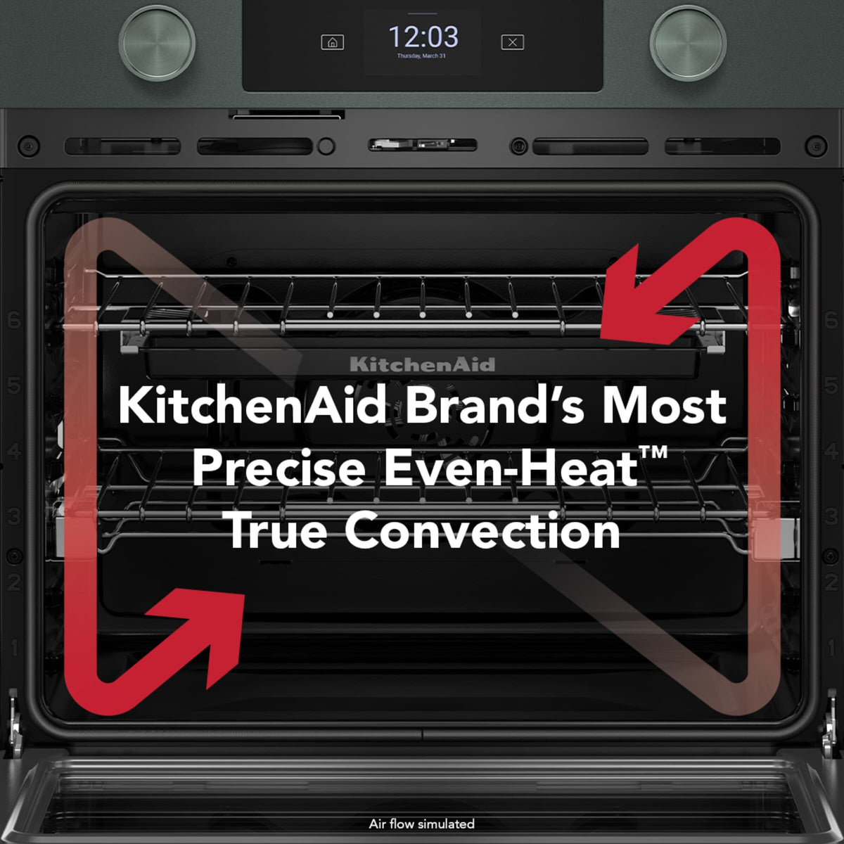 30-inch Smart Electric Combo Wall Oven with Assisted Cooking Modes - Juniper
