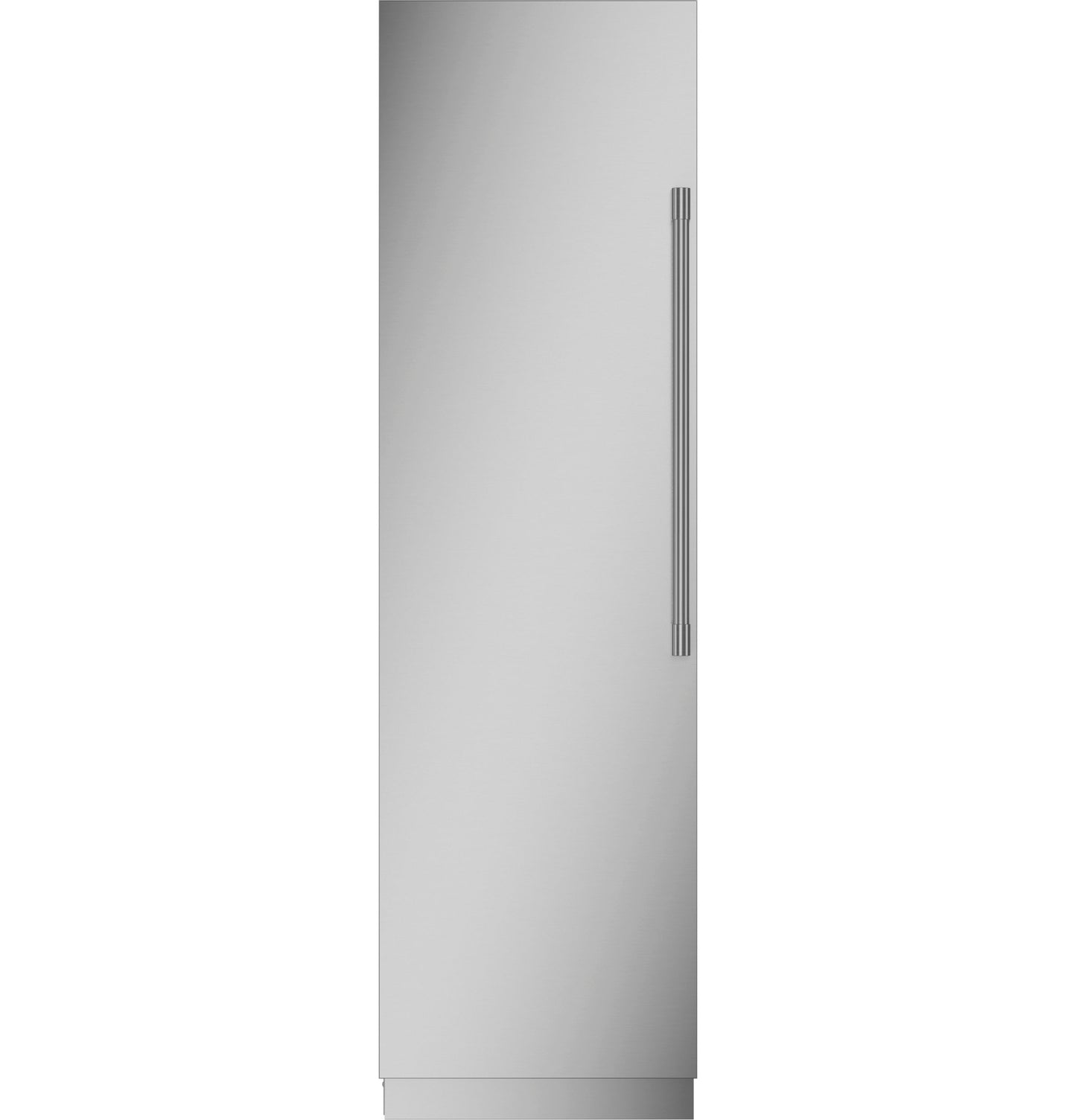 Tall panel-ready integrated column freezer with stainless steel handle in kitchen appliances and refrigerator collection