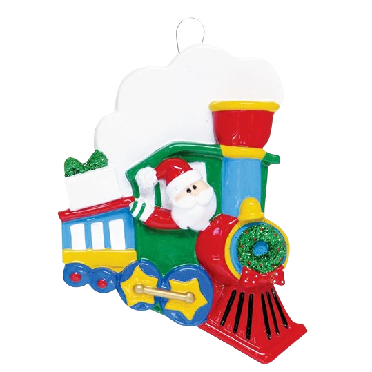 Rudolph & Me Personalized Santa Train Ornament