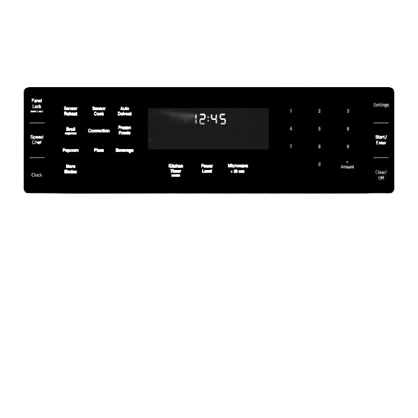 800 Series, Speed Oven, 30'', Black stainless steel