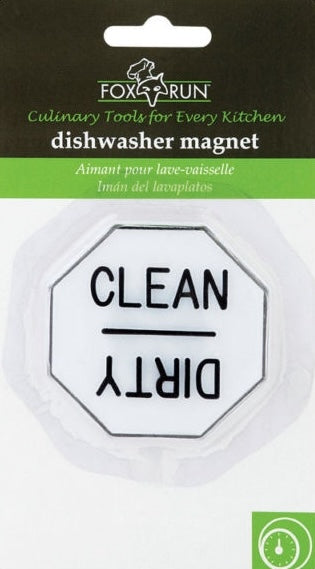 Octagonal dishwasher magnet with reversible clean and dirty indicator for kitchenware organization under $25 collection