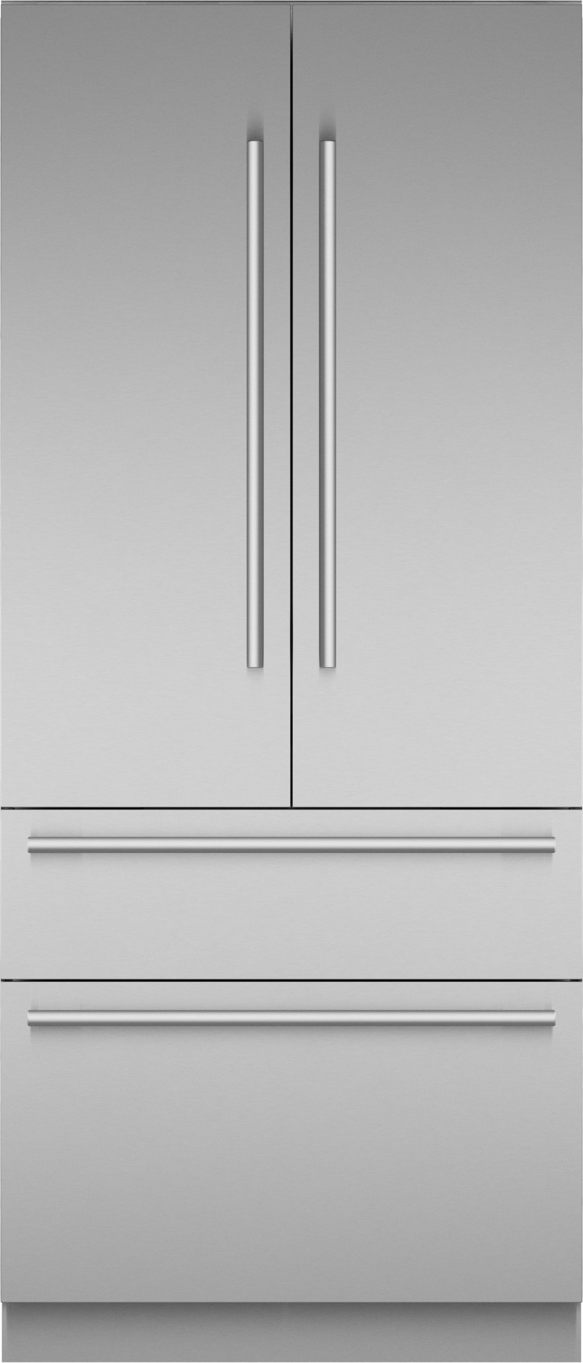 Freedom®, Built-in French Door Bottom Freezer, 36'', Stainless Steel