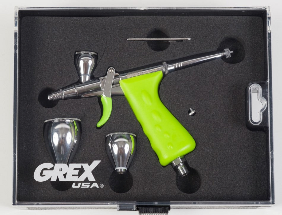 Grex Tritium.TG3 Top Gravity Feed Micro Spray Gun Set, 0.3mm