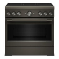 36-Inch 6-Element Induction Freestanding Commercial-Style Range with Air Fry