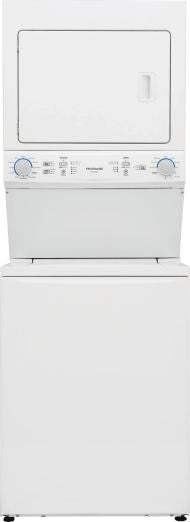 Electric Long Vent Stacked Laundry Center - 3.9 Cu. Ft Washer and 5.5 Cu. Ft. Dryer