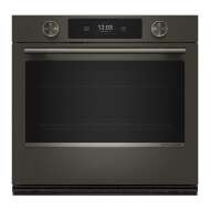 30-inch Smart Electric Single Wall Oven with Intelligent Cooking Camera - Black Ore