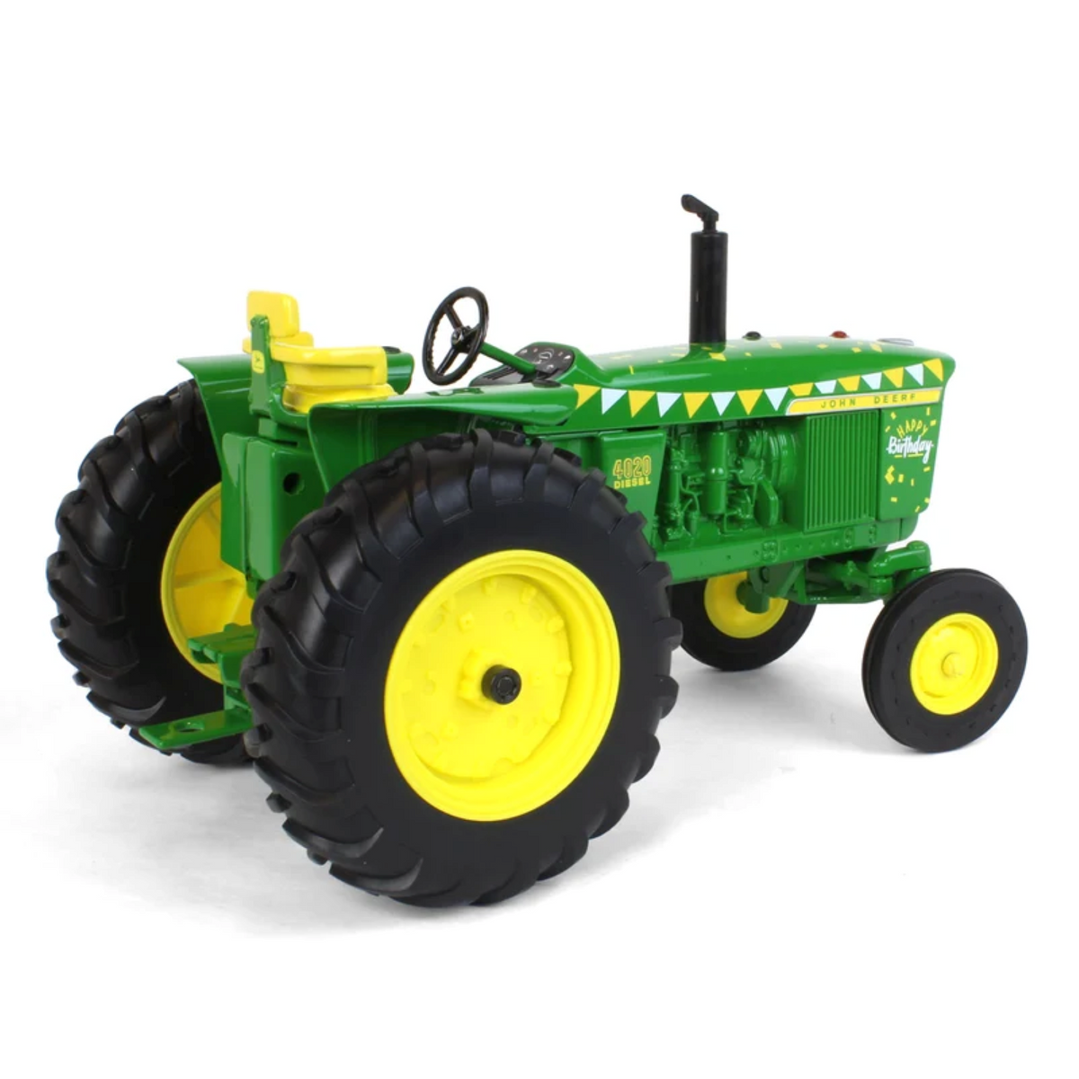 TOMY John Deere 1:16 Happy Birthday 4020 Tractor