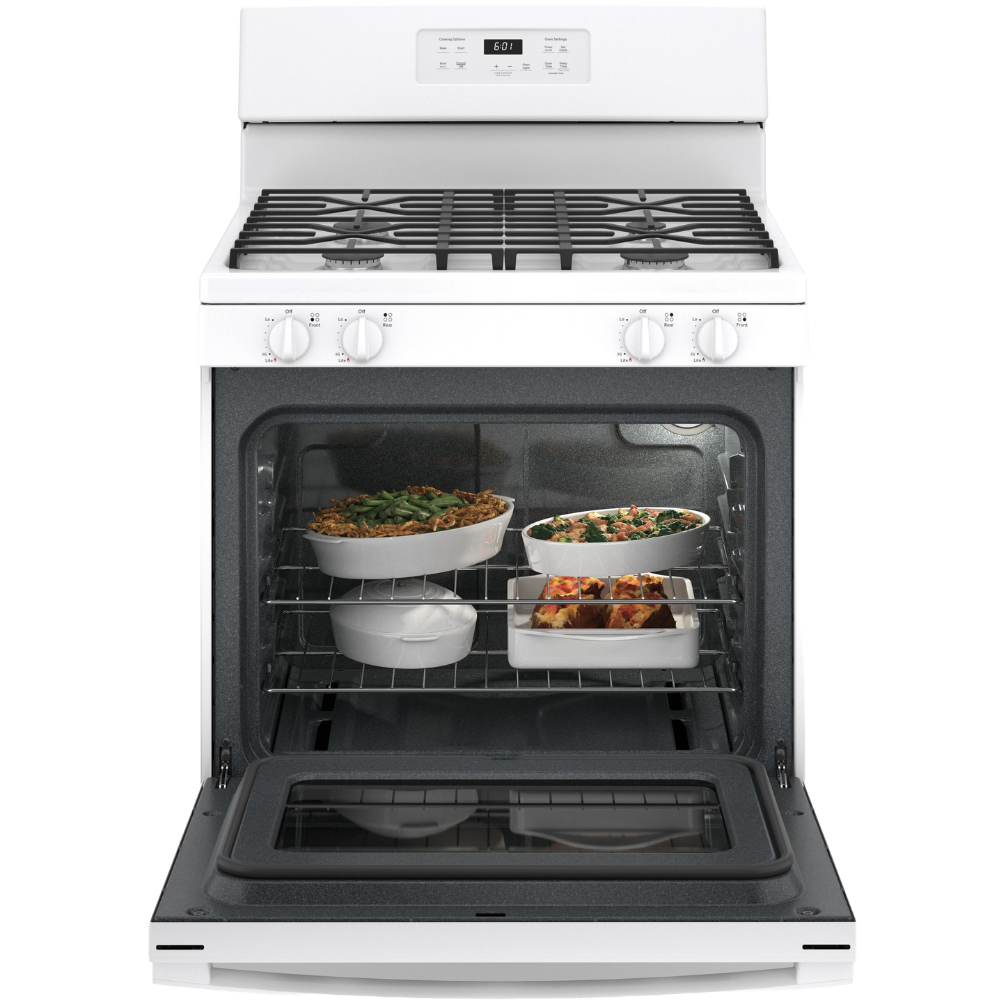 GE® 30" Free-Standing Gas Range