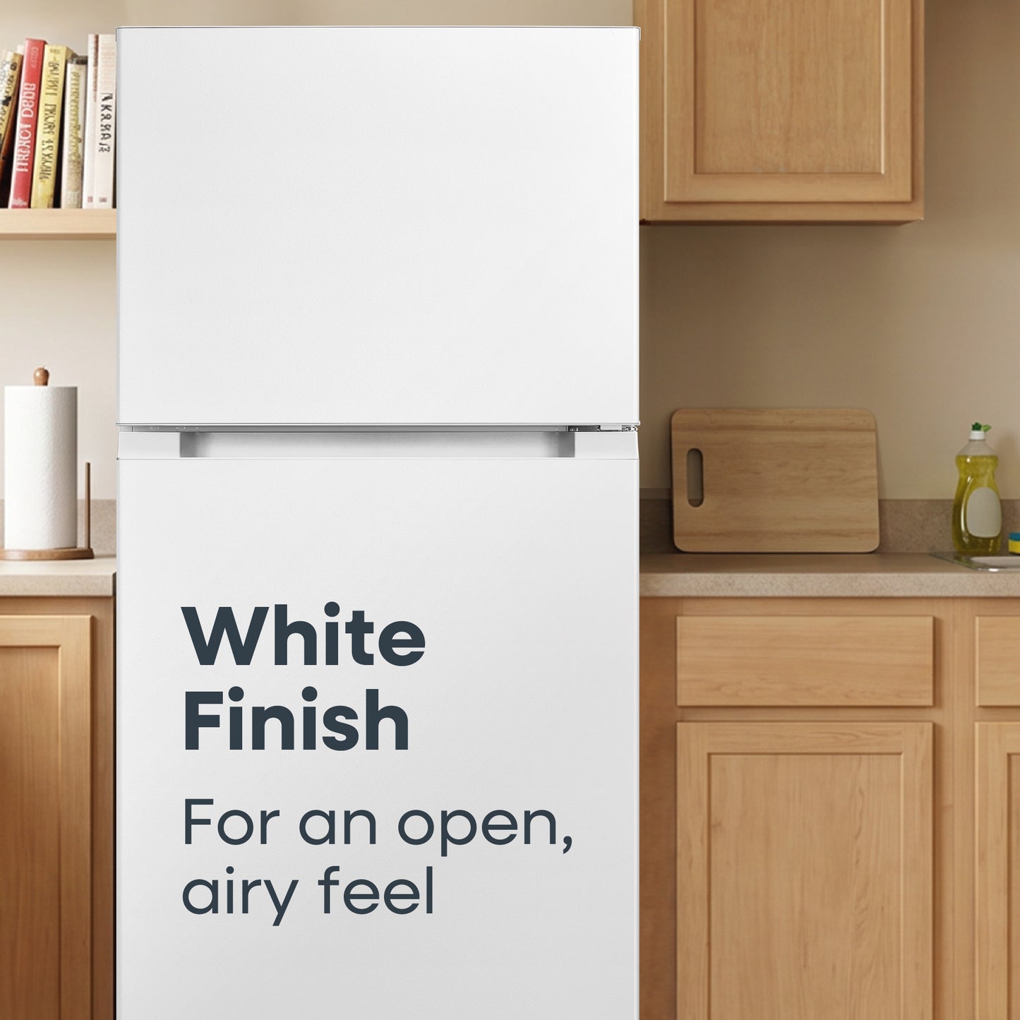 Element Electronics 18.1 cu. ft. Top Freezer Refrigerator - White, ENERGY STAR (ERT18CSEW)