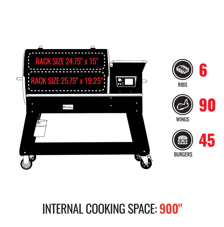 recteq Deck Boss 900 Pellet Grill