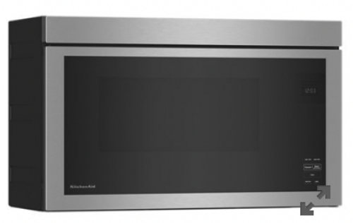 KitchenAid stainless steel over-the-range microwave with flush built-in design in Microwaves and Appliances at Hartville Hardware