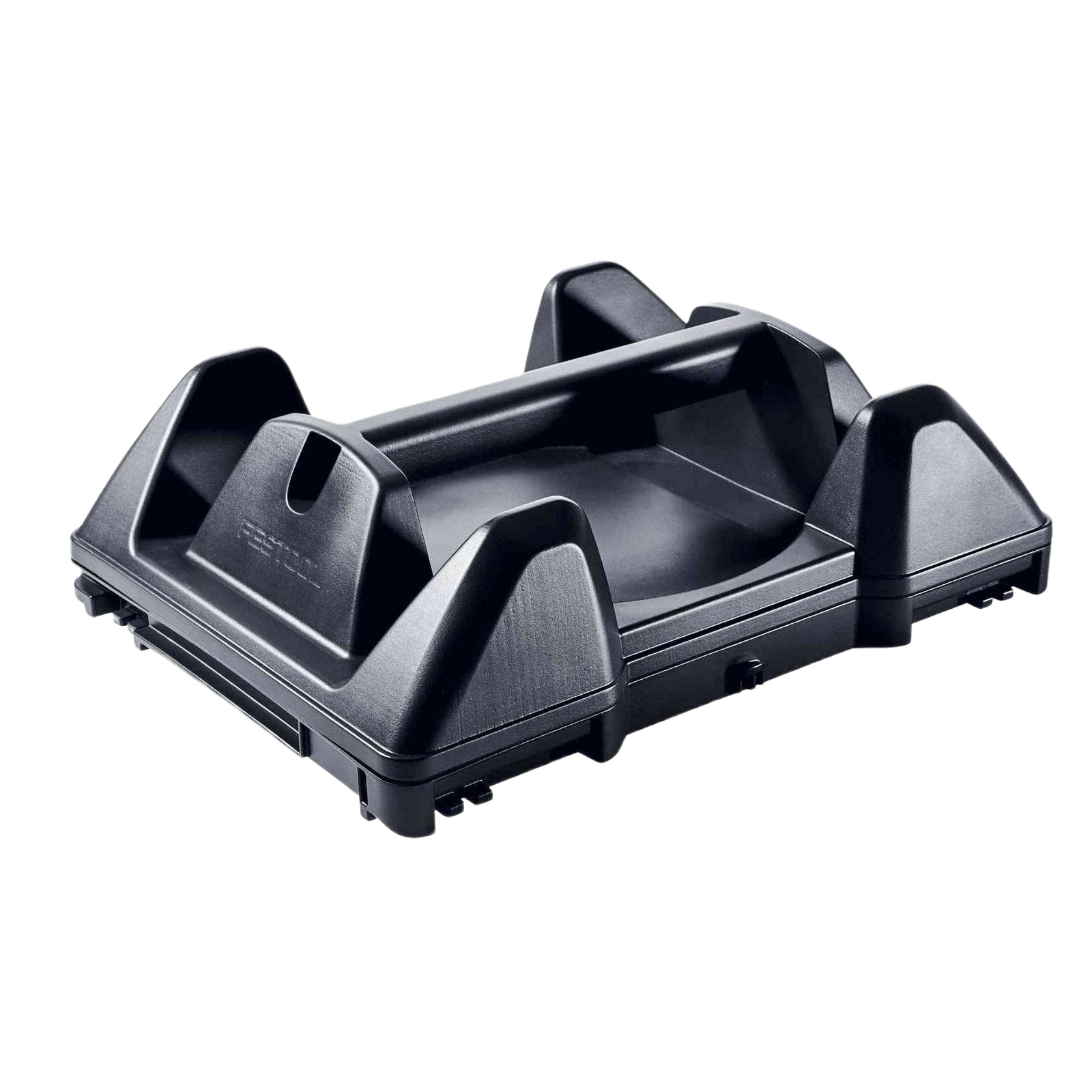 Black plastic tool holder designed for easy PLANEX tool storage in power tool accessories under $100 collection
