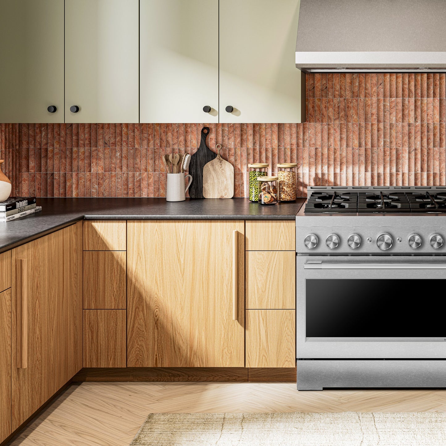 KitchenAid® 36-Inch 6 Burner Commercial-Style Gas Range with No Preheat Air Fry Mode