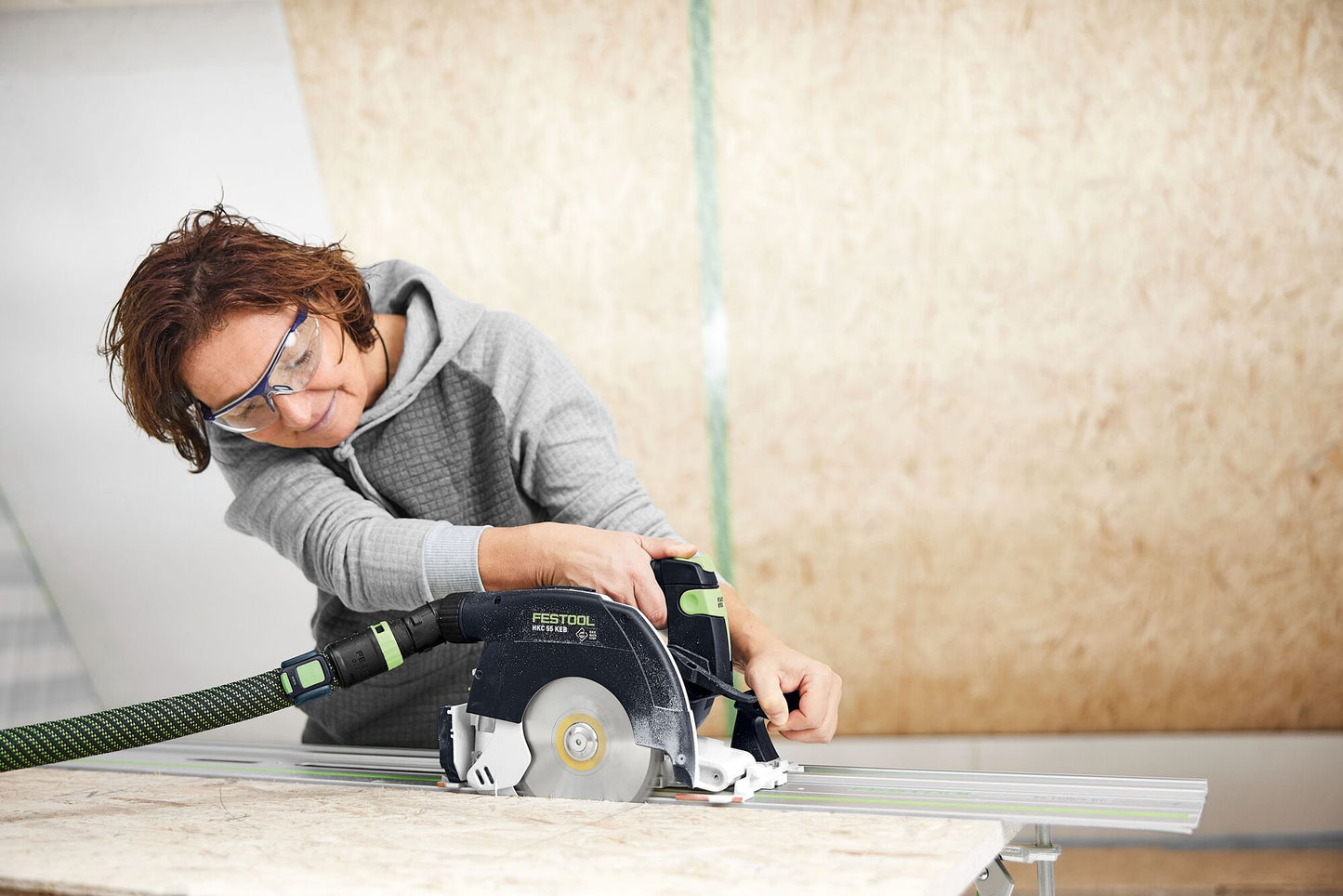 Festool 578303 Cordless Carpentry Saw HKC 55 KEB-F-Basic