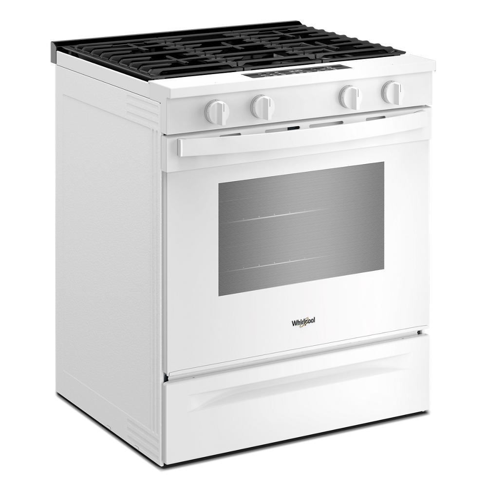 30-inch Gas Smart Range with Air Cooking Technology and Steam Clean
