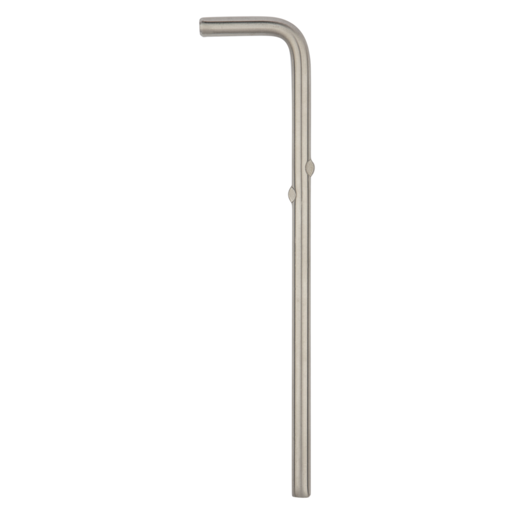 Stainless steel cane bolt designed for securing heavy wood gates and doors in door and gate accessories under $50