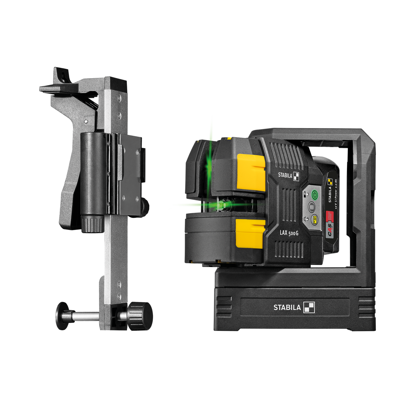 Stabila LAX 500 G Cross-line Plumb Laser, 12 V System Kit