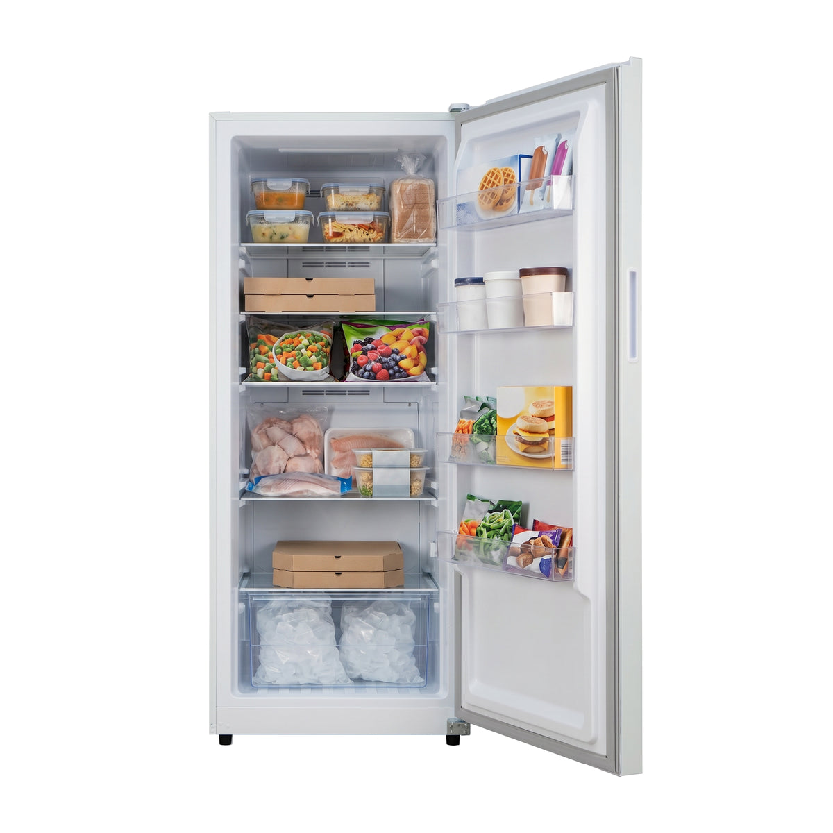 Element 14.0 cu. ft. Upright Convertible Freezer/Refrigerator – White, ENERGY STAR (EUF14CEEW)