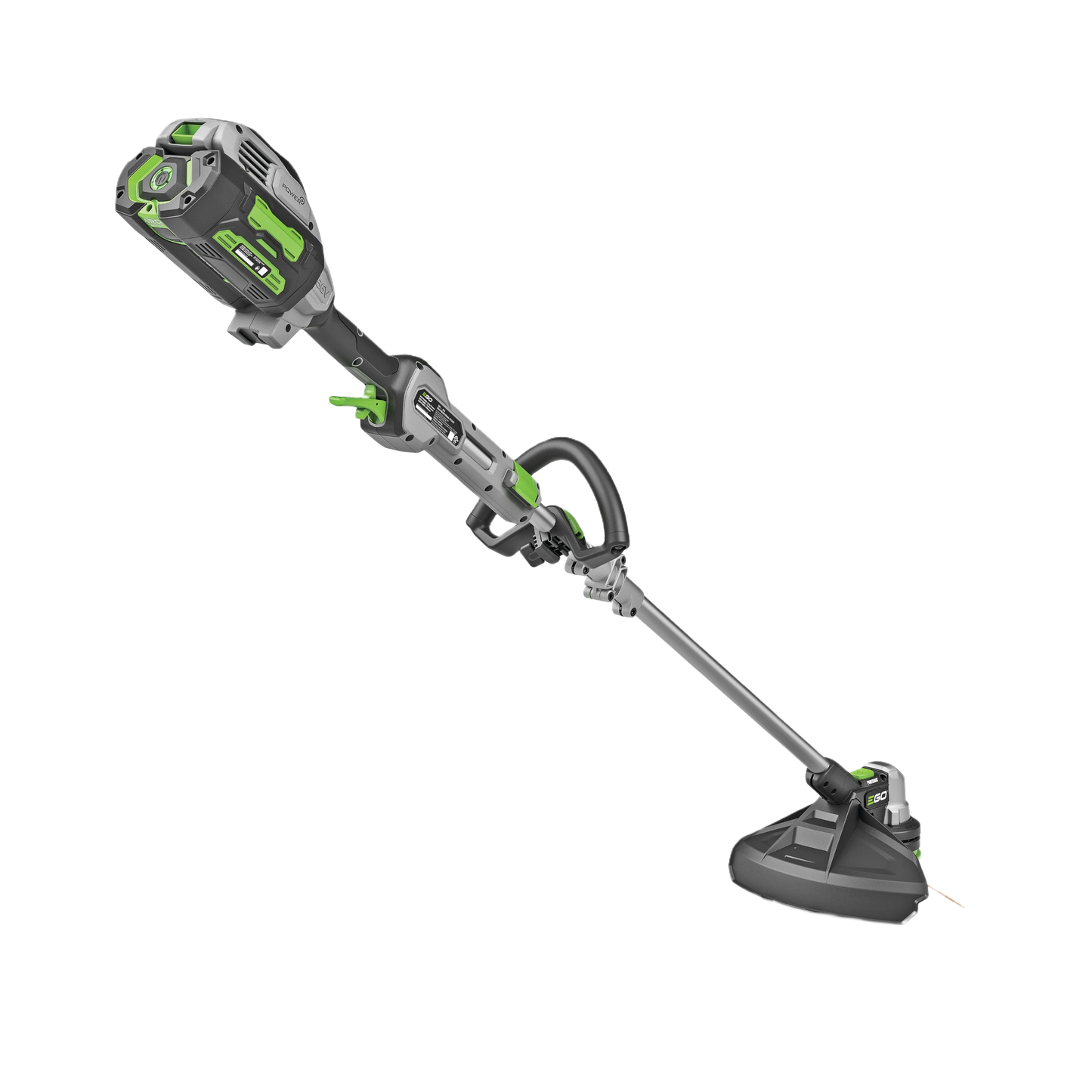 Cordless electric string trimmer with POWERLOAD™ technology, battery, and charger in outdoor power equipment collection