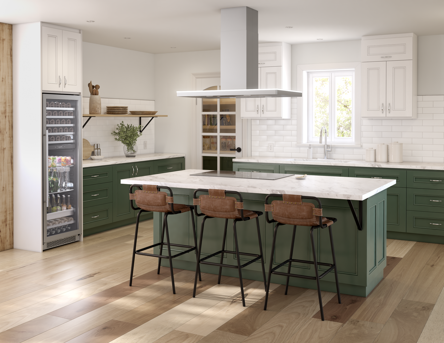 Luce Island Hood 90cm LED 600 CFM ACT