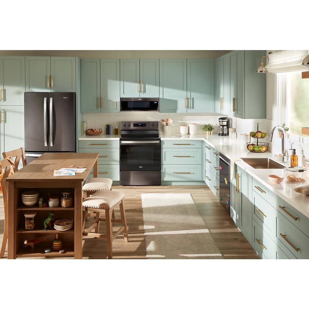 30-inch Electric Range with No Preheat Mode and Steam Clean
