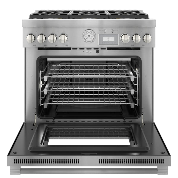 Gas Professional Range, 36'' Pro Grand® Commercial Depth, Stainless Steel