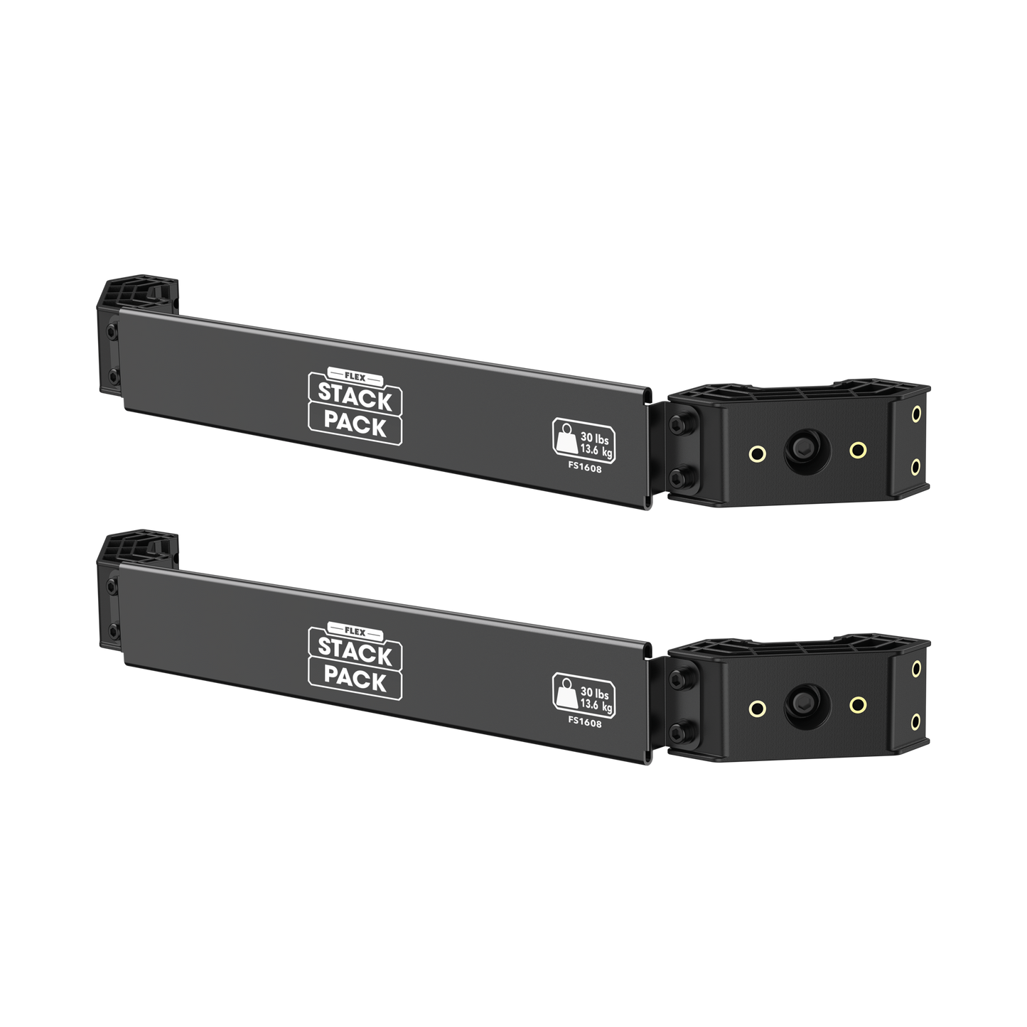 FLEX STACK PACK™ Side Mount Rails, 2 Pack