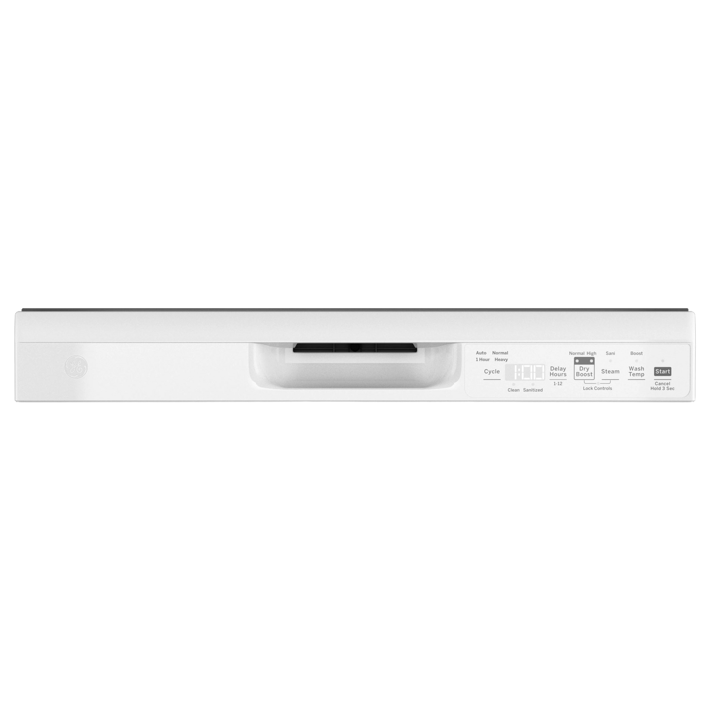GE® ENERGY STAR® Front Control with Plastic Interior Dishwasher with Sanitize Cycle & Dry Boost