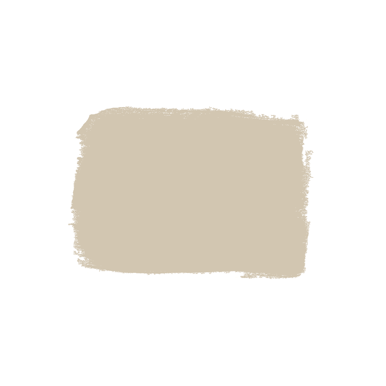 Creamy buttermilk shade of acrylic latex paint sample for specialty paint and home improvement projects under $50 collections