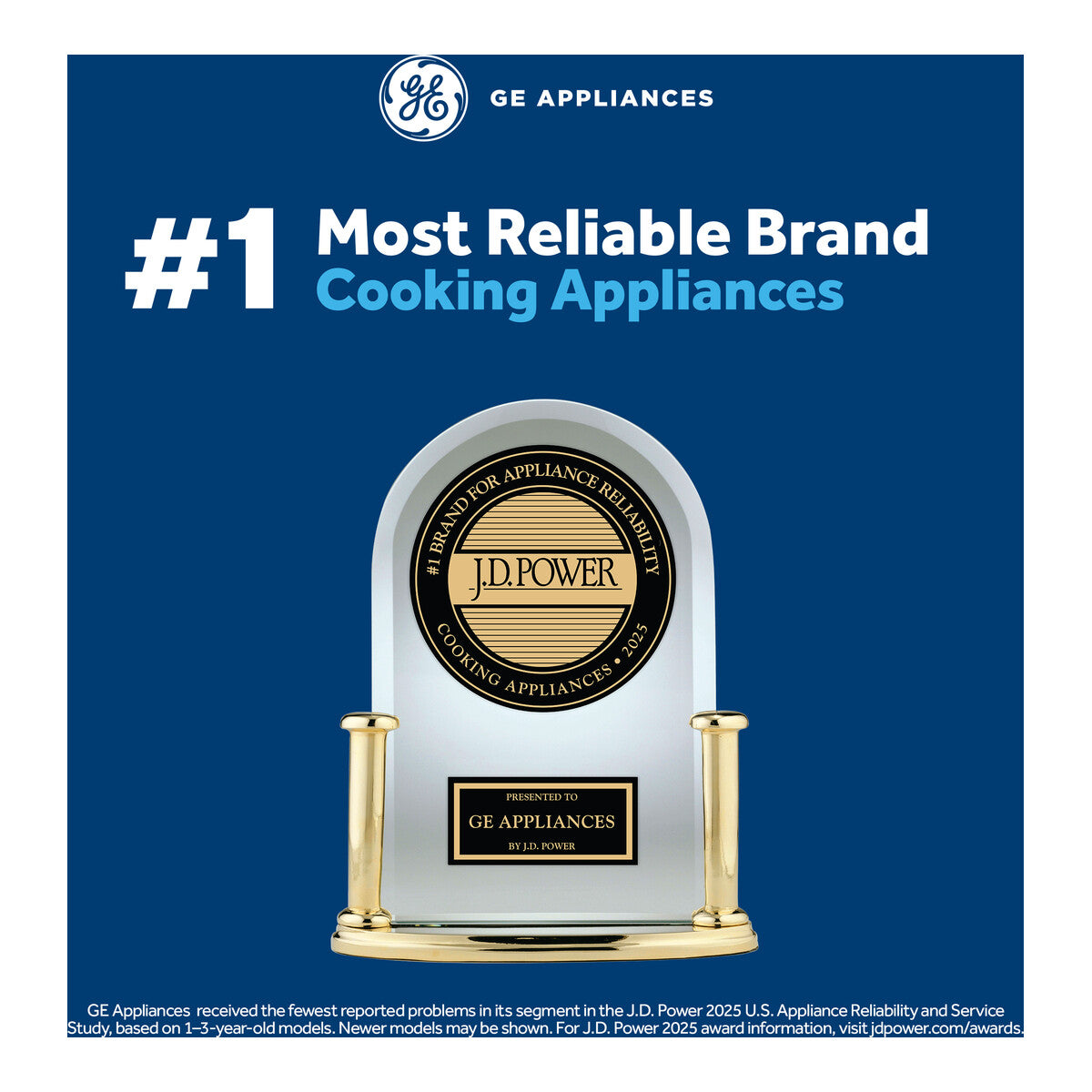GE® ENERGY STAR® 30" Free-Standing Electric Range