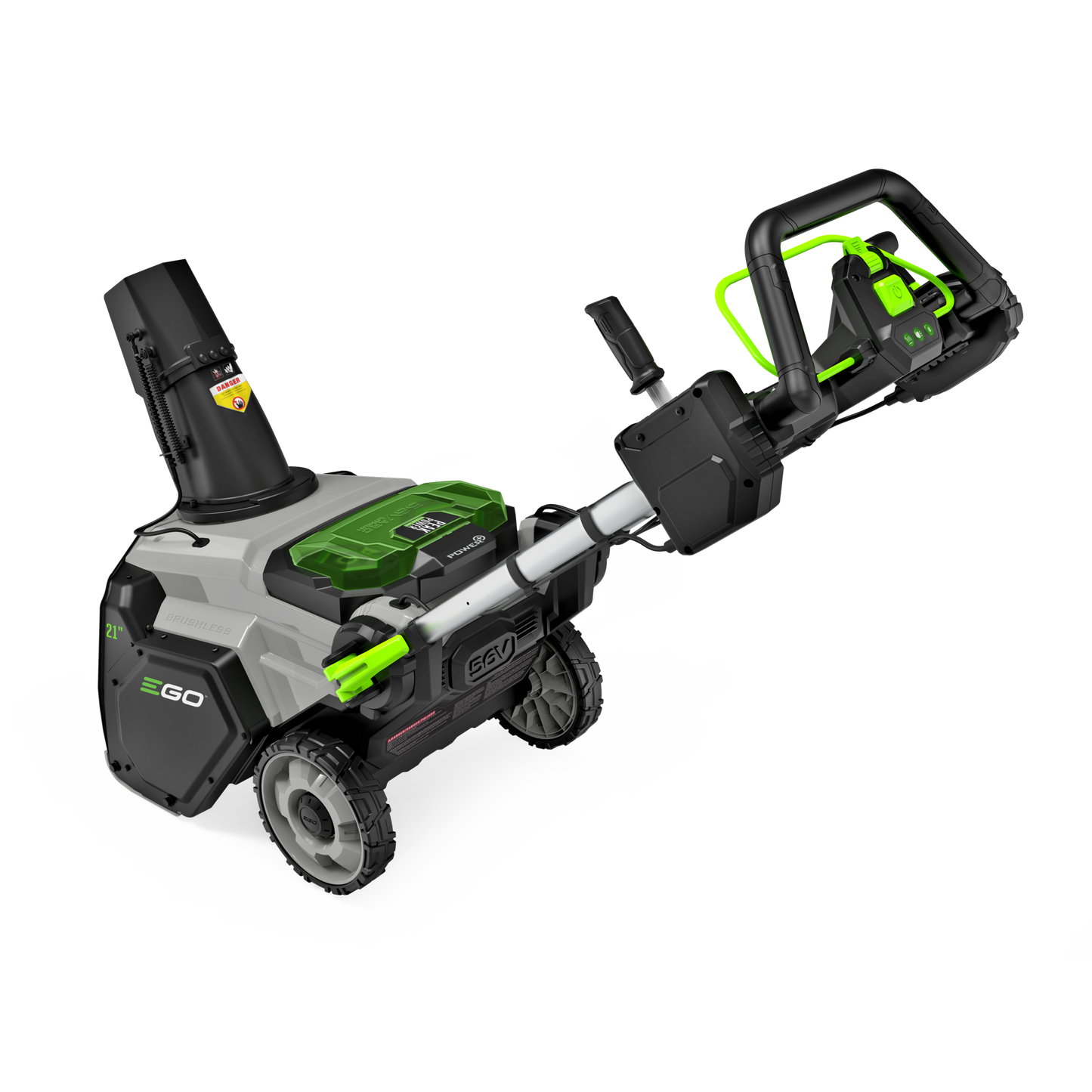 EGO POWER+ 21" Single-Stage Snow Blower with Peak Power™ with 2 x 6.0Ah Batteries and Dual Port Charger