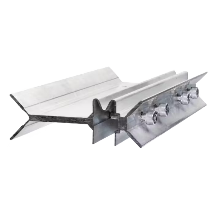 Steel joint coupler with adjustable bolts designed for precise wood joining in tools and home improvement projects