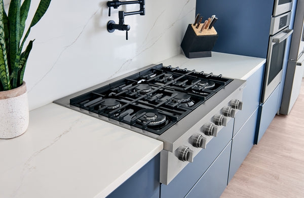 800 Series, Gas Rangetop, 36 ", Stainless steel