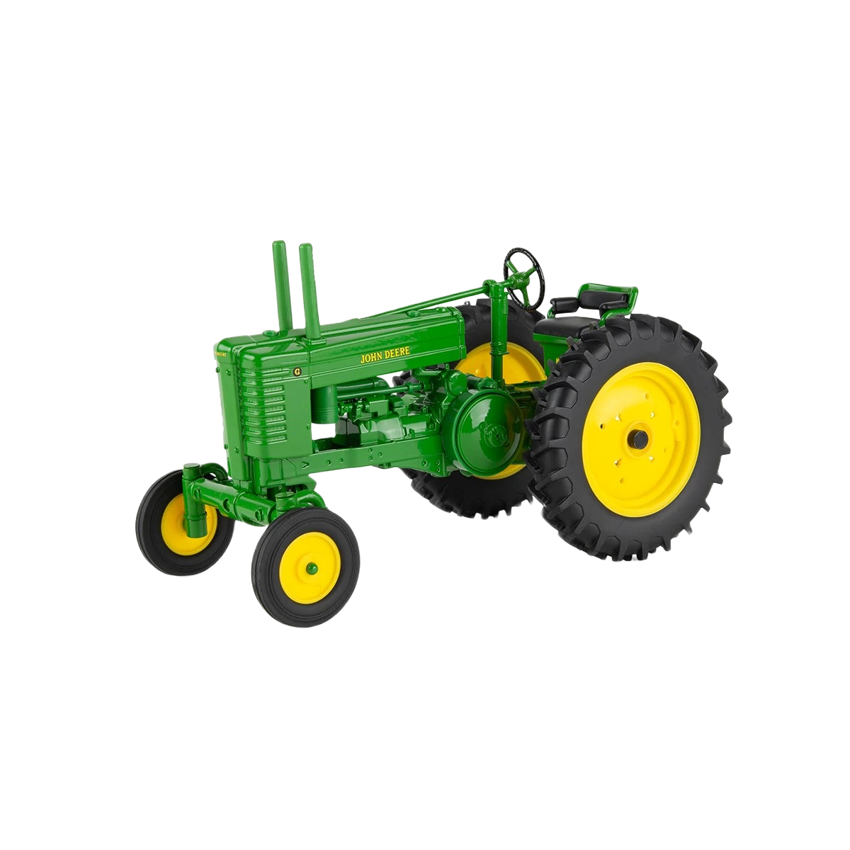 Green and yellow toy tractor model from Vehicles & Remote Controlled Toys and Toys & Games collections under $100