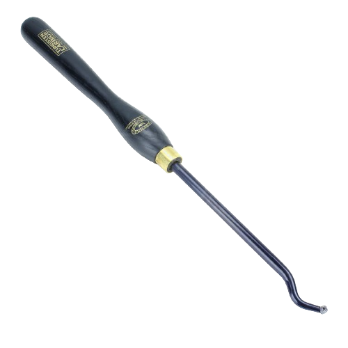 Woodturning swan neck probe with handled grip and carbide cutter for precision woodworking tools under $100 collections