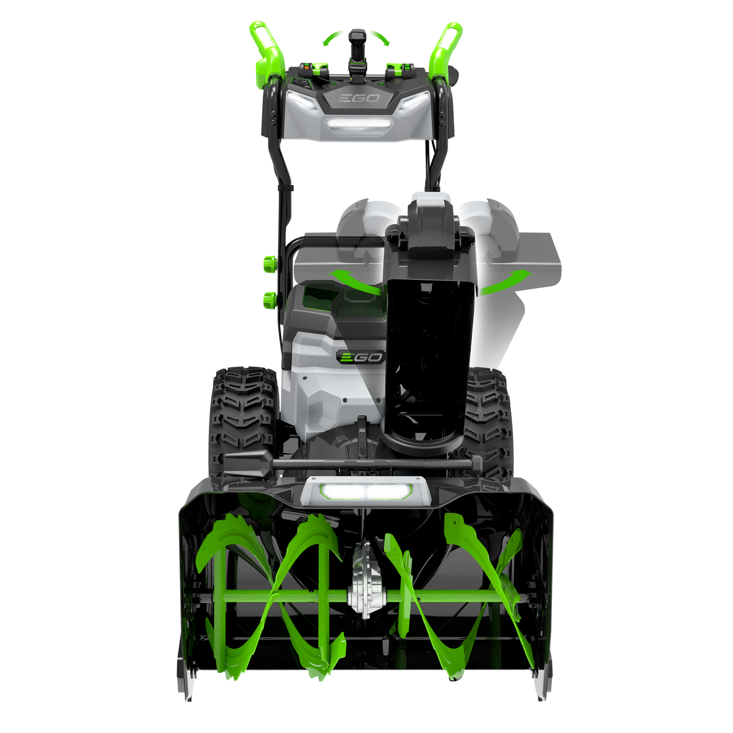 EGO POWER+ 28 in. Self-Propelled 2-Stage Snow Blower with Peak Power™ and 12.0 Ah Batteries (2) and Dual Port Charger