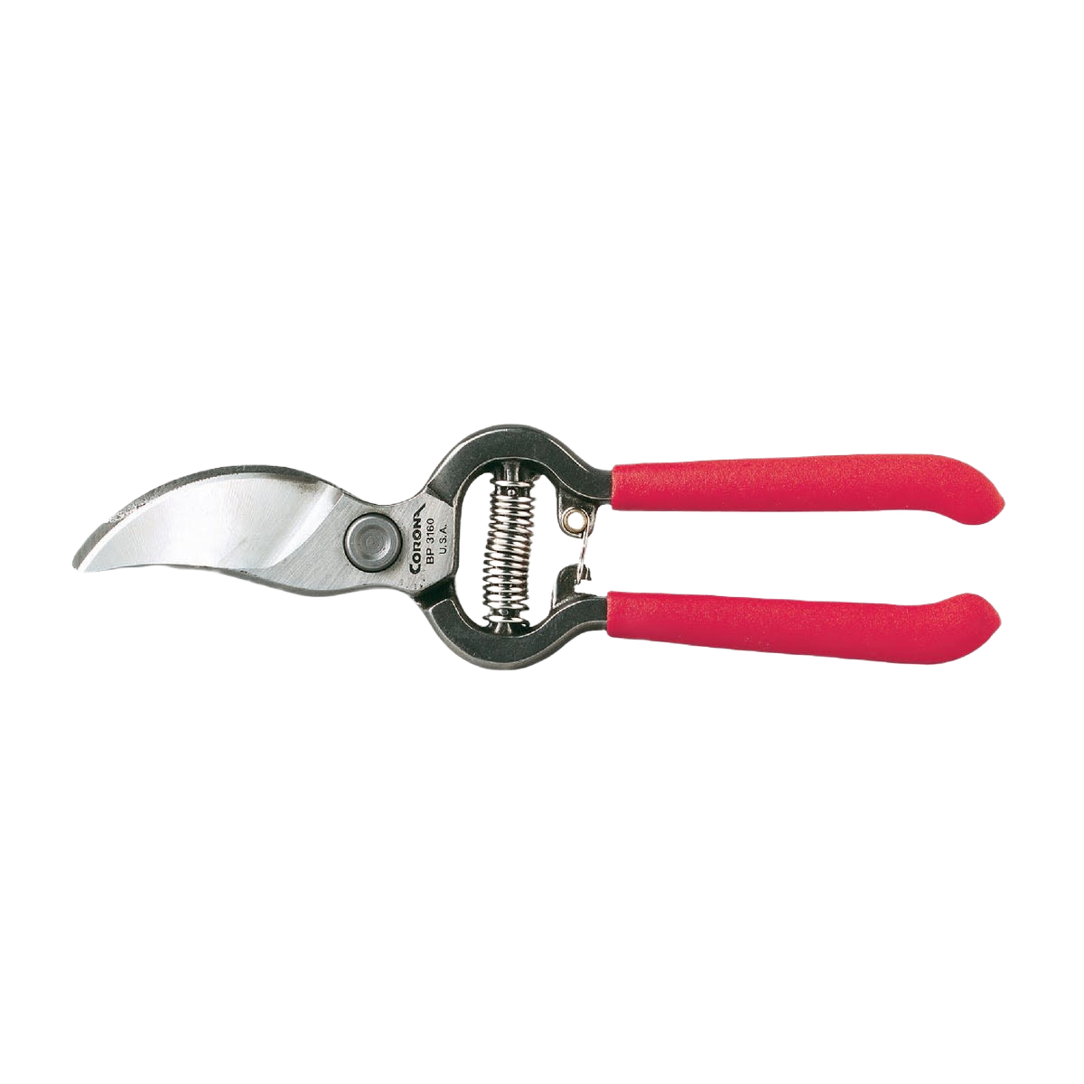 Bypass pruning shears with forged steel blades and red ergonomic handles for garden and outdoor tool use under $50 collections