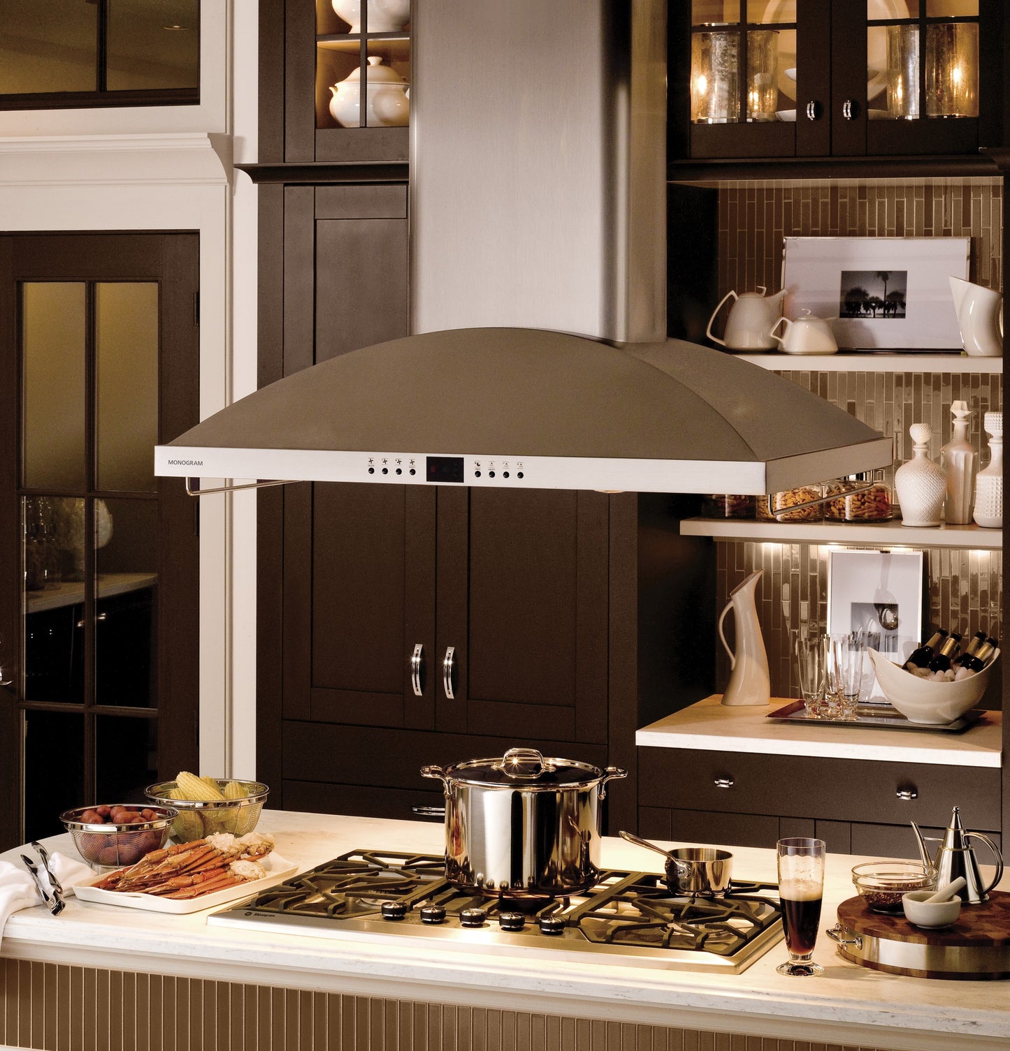Monogram 42" High Performance Island Hood