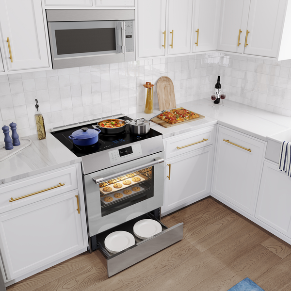 Masterpiece®, Induction Slide-in Range, 30'', Stainless Steel