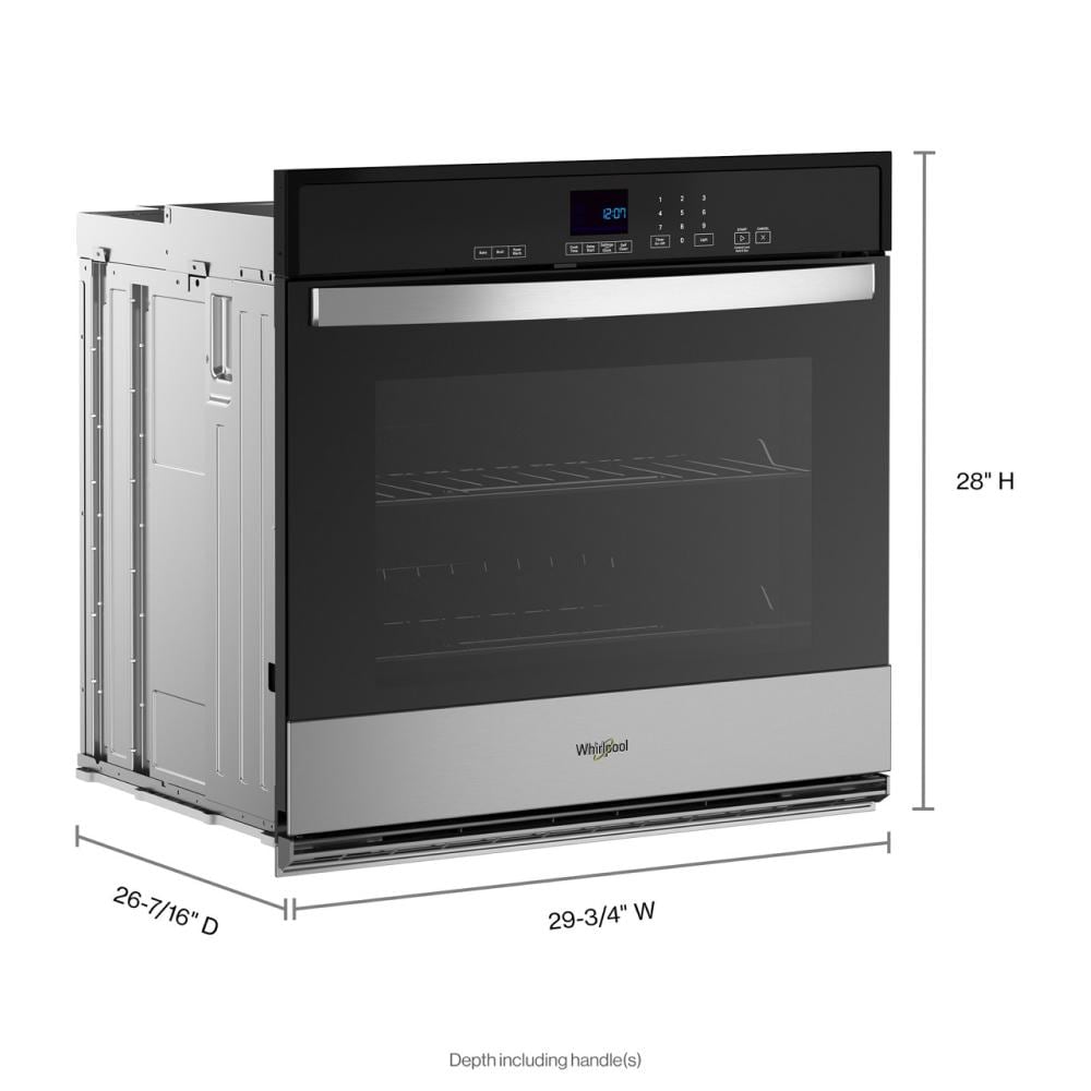 30-Inch Single Self-Cleaning Wall Oven - 5.0 Cu. Ft.