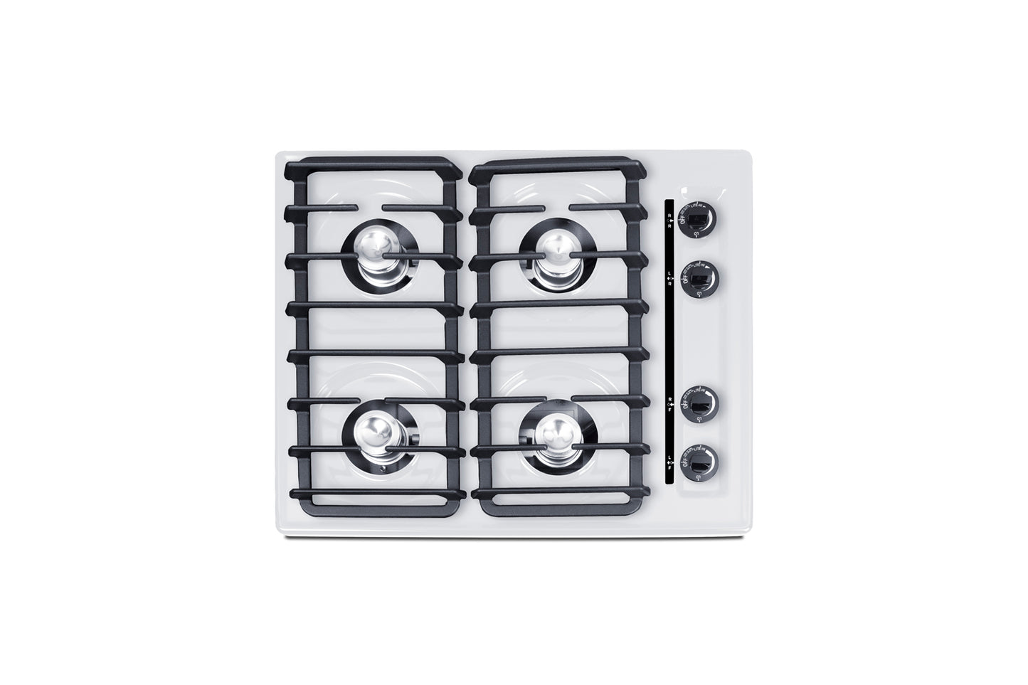 24" Wide 4-Burner Gas Cooktop