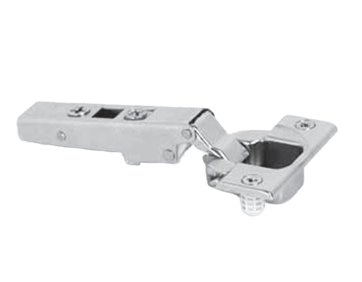 110-degree cabinet hinge with metal construction designed for smooth door movement in home improvement projects