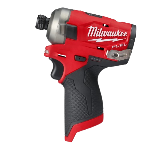 Compact red and black cordless hydraulic driver with textured grip for efficient tools and home improvement tasks